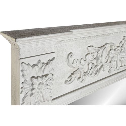 Miroir Élégance Bois Gris Mango Pour Intérieur Chic