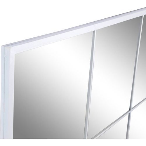 Miroir Effet Fenêtre Blanc Pour Déco Élégante