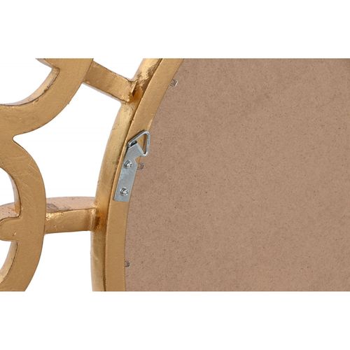 Miroir Élégant Chaîne Dorée Design Résine Chic