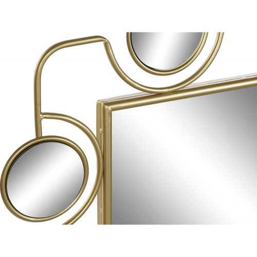 Miroir Élégance Dorée Pour Déco Chic Contemporaine