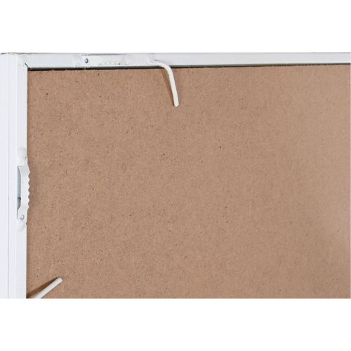 Miroir Mural Blanc Effet Ouverture Lumineuse