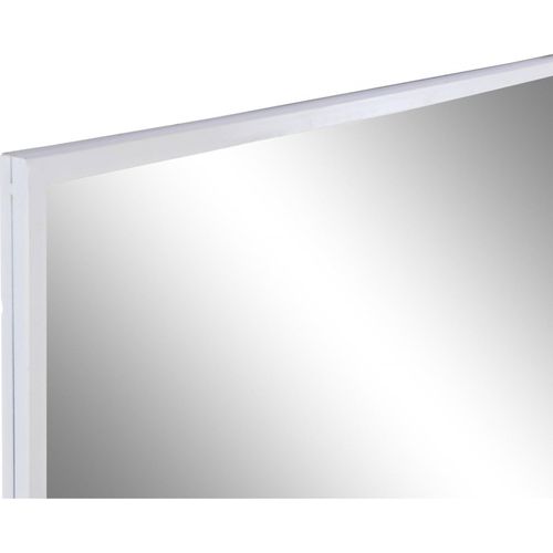 Miroir Mural Blanc Effet Ouverture Lumineuse