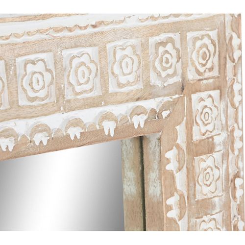 Miroir Éléphant En Bois De Mangue Élégant