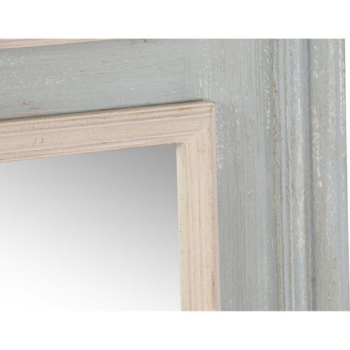Miroir Élégant En Bois Gris Pour Intérieur Moderne