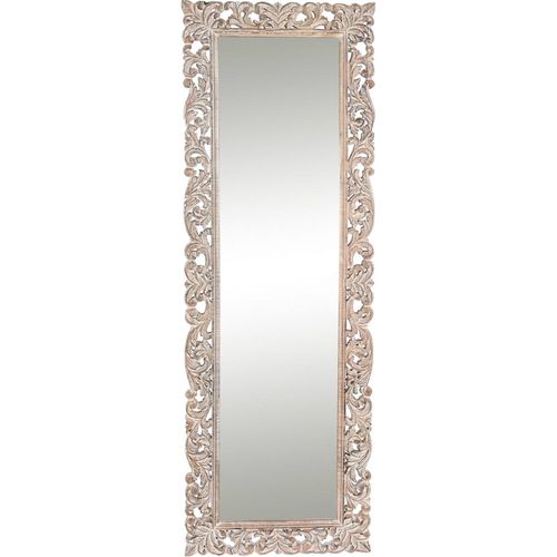 Miroir Mural Élégance Blanche Et Naturelle