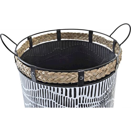 Panier Décoratif Élégant Finition Soignée Pour Intérieur Chic