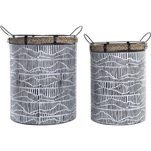 Panier Décoratif Élégant Finition Soignée Pour Intérieur Chic