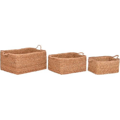 Panier Élégant En Fibre Naturelle Pour Déco Chic