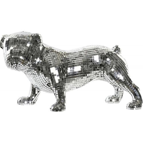Sculpture Chien Effet Miroir Pour Élégance Intérieure