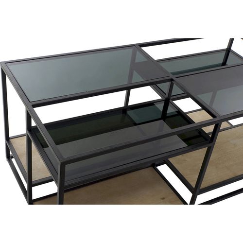 Table Basse Élégance Bois Et Métal Pour Salon