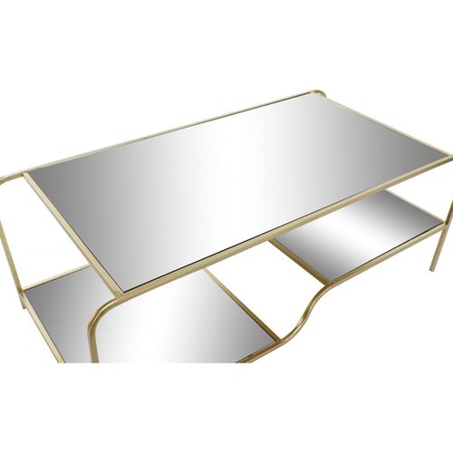 Table Basse Élégance Dorée Et Design Moderne