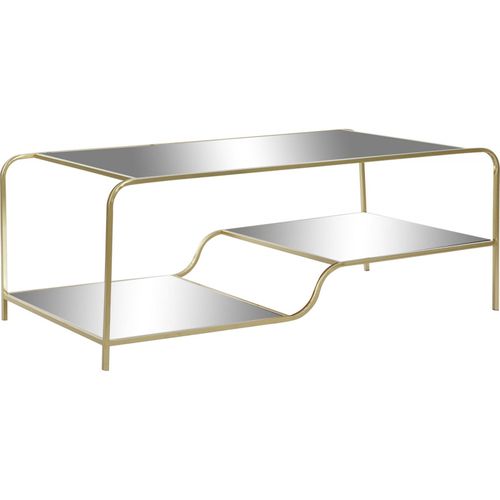 Table Basse Élégance Dorée Et Design Moderne