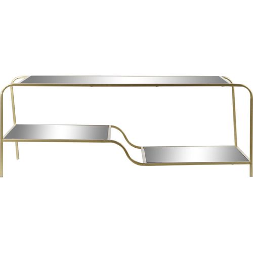 Table Basse Élégance Dorée Et Design Moderne