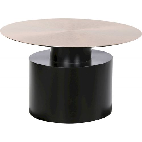 Table Basse Élégance Dorée Et Noire Pour Intérieur Chic