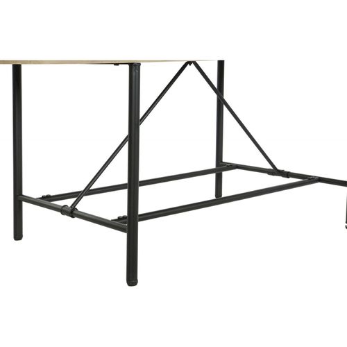 Table Basse Élégance Bois Et Métal Pour Salon Moderne