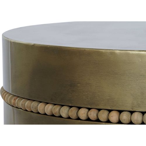 Table Basse Design Métallique Dorée Pour Élégance Intérieure