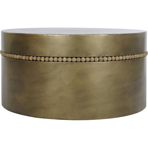Table Basse Design Métallique Dorée Pour Élégance Intérieure