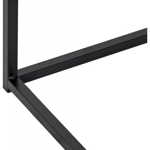 Table Basse Effet Marbre Noir Pour Salon Chic