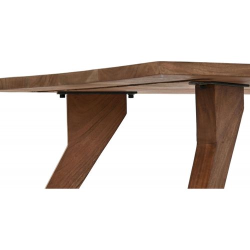 Table Basse Élégance Moderne En Acacia Brun