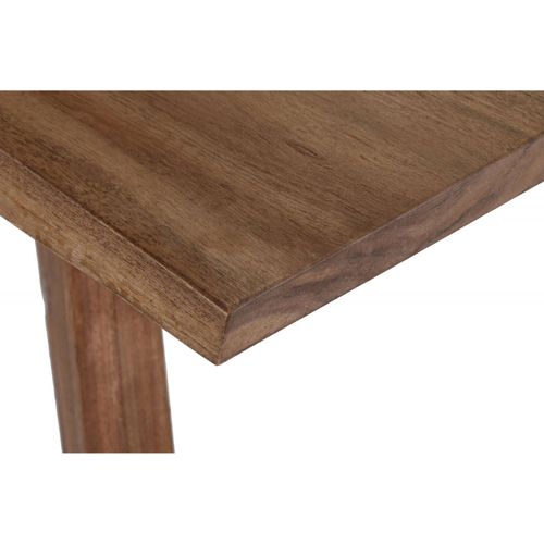 Table Basse Élégance Moderne En Acacia Brun