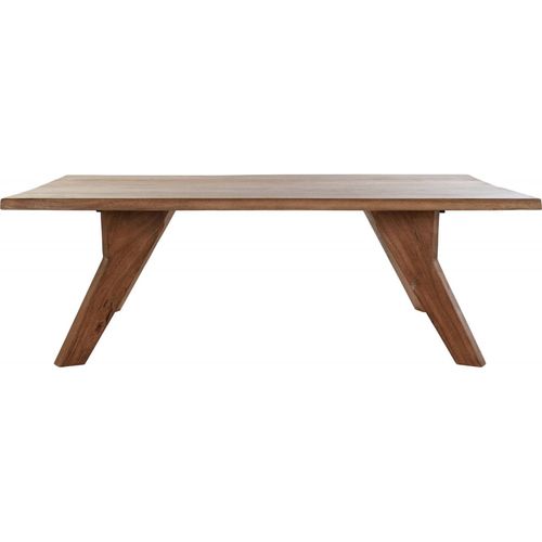 Table Basse Élégance Moderne En Acacia Brun