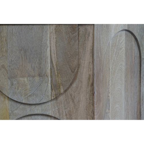 Table Basse Élégance Marbre Mango Et Bois Exotique