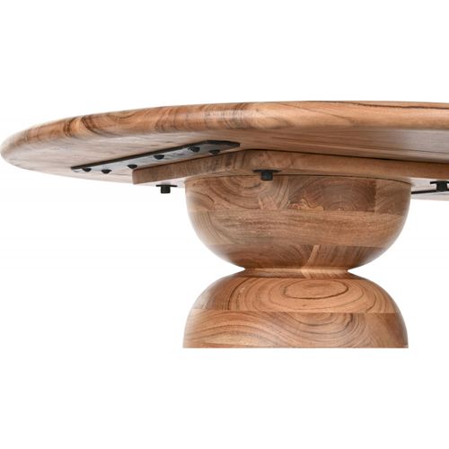 Table Basse Élégance Naturelle Marron En Acacia