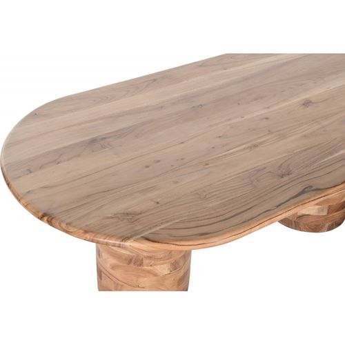 Table Basse Élégance Naturelle Marron En Acacia