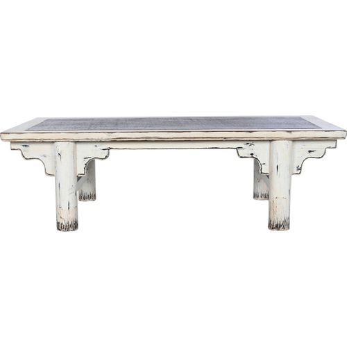 Table Basse Élégance Olmo Et Rattan Effet Vieilli