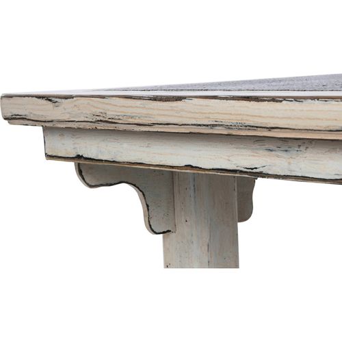 Table Basse Élégance Olmo Et Rattan Effet Vieilli