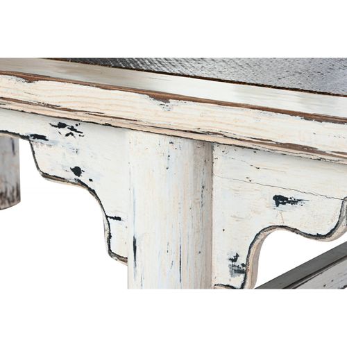 Table Basse Élégance Olmo Et Rattan Effet Vieilli