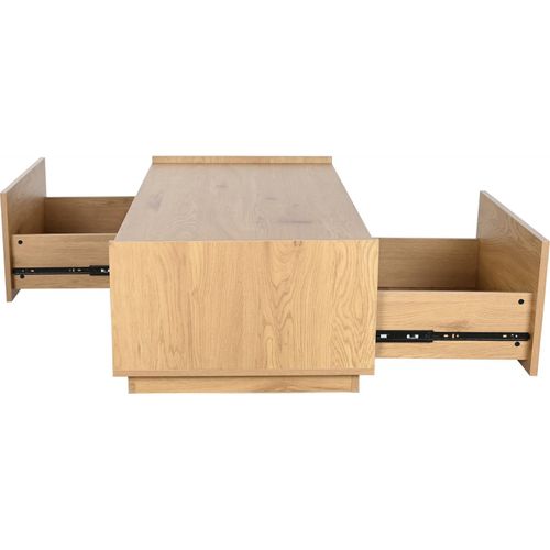 Table Basse Élégance Naturelle En Chêne Pour Salon