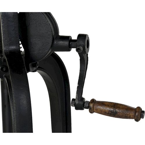 Table D'appoint Ajustable Bois Et Métal Chic