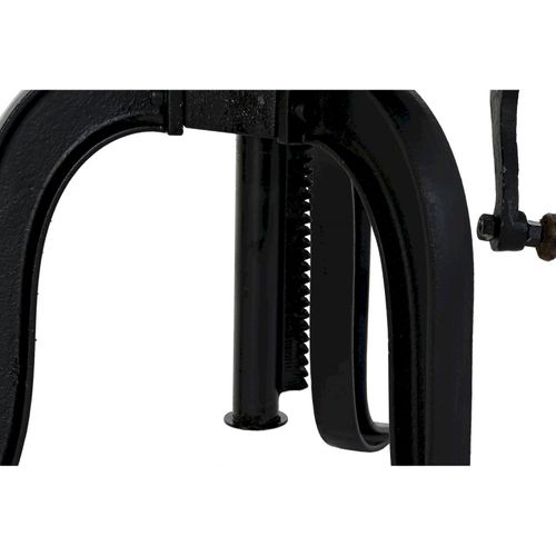 Table D'appoint Ajustable Bois Et Métal Chic