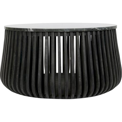 Table Basse Marbre Noir Élégance Intemporelle