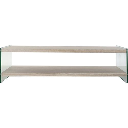 Table Basse Verre Trempé Blanc Élégance Design