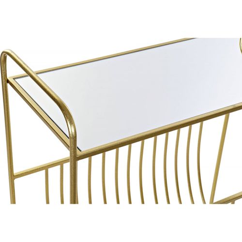 Table D'appoint Dorée Élégante Et Design Pour Salon