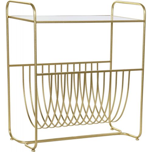 Table D'appoint Dorée Élégante Et Design Pour Salon