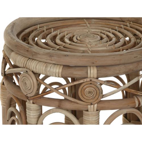 Table D'appoint Élégance Naturelle En Rotin