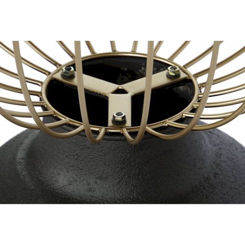 Table D'appoint Élégante En Métal Et Bois Pour Salon