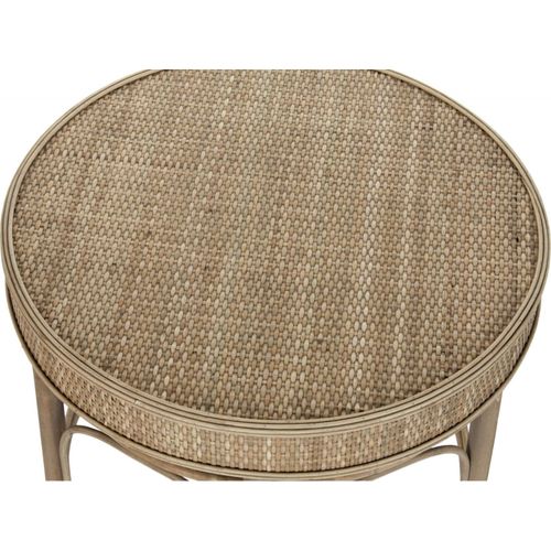 Table D'appoint Rotin Élégance Intérieure Et Naturelle