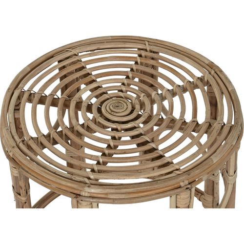 Table D'appoint Rotin Naturel Pour Intérieur Cosy