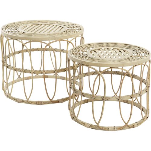 Table D'appoint En Rotin Tressé Pour Une Ambiance Cosy