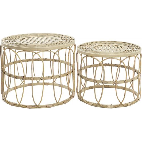 Table D'appoint En Rotin Tressé Pour Une Ambiance Cosy