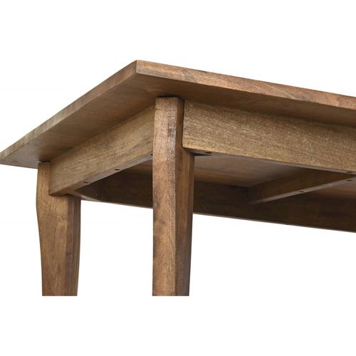 Table à manger Élégante En Bois Massif Durable