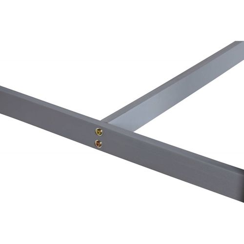 Table à manger Élégante Bois Gris Naturel Et Robuste