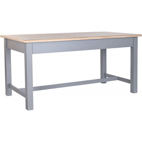 Table à manger Élégante Bois Gris Naturel Et Robuste