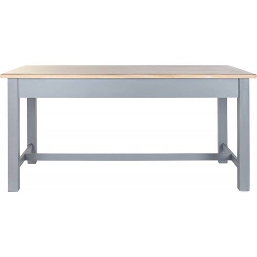 Table à manger Élégante Bois Gris Naturel Et Robuste