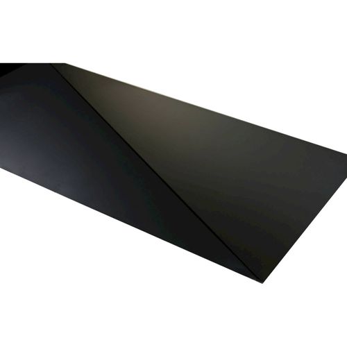 Table De Salon Élégance Acacia Et Métal Noir