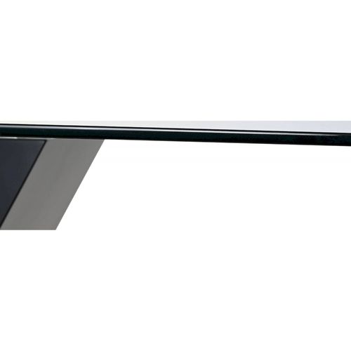 Table à manger Design En Verre Trempé Noir Chic